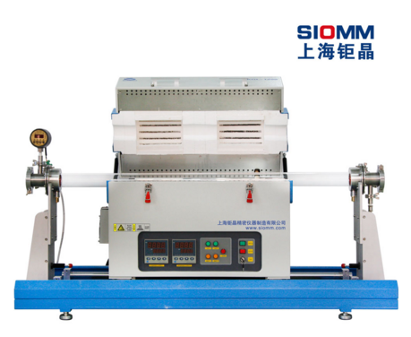 上海钜晶SHKGL-1200-II双温区滑动式管式炉